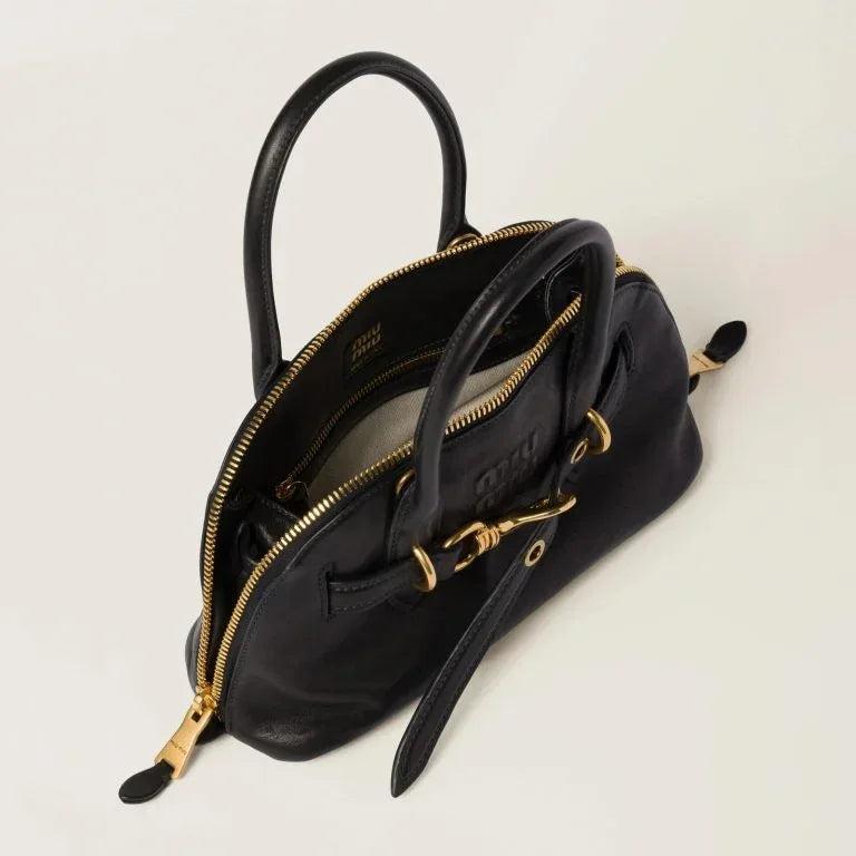 Aventure Luxe Nappa Leather Handbag - Balbina Style