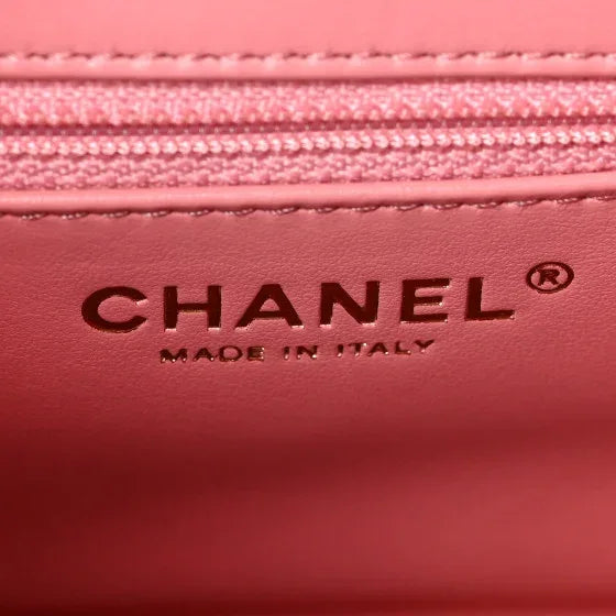 Chanel Pink Calfskin Mini Kelly Shopper - Balbina Style