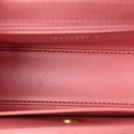 Chanel Pink Calfskin Mini Kelly Shopper - Balbina Style