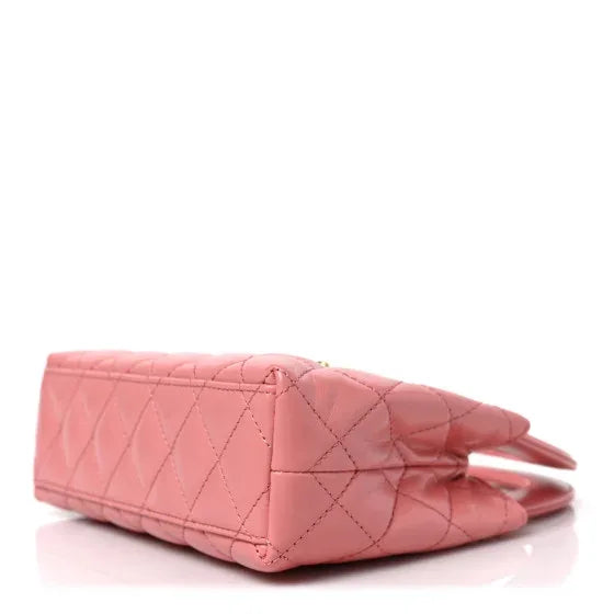 Chanel Pink Calfskin Mini Kelly Shopper - Balbina Style