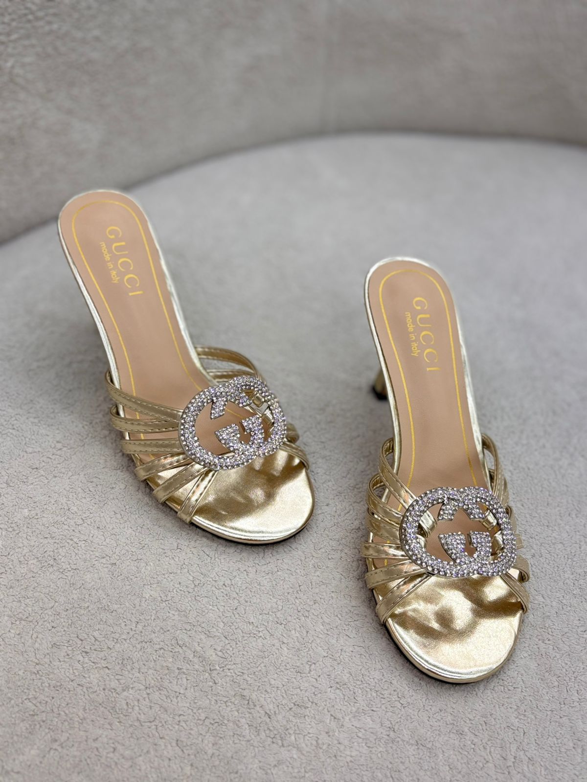 Pearl-Embellished Elegant Heels